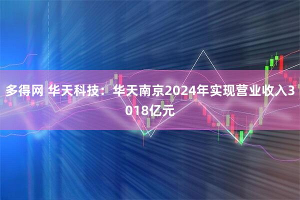 多得网 华天科技：华天南京2024年实现营业收入3018亿元