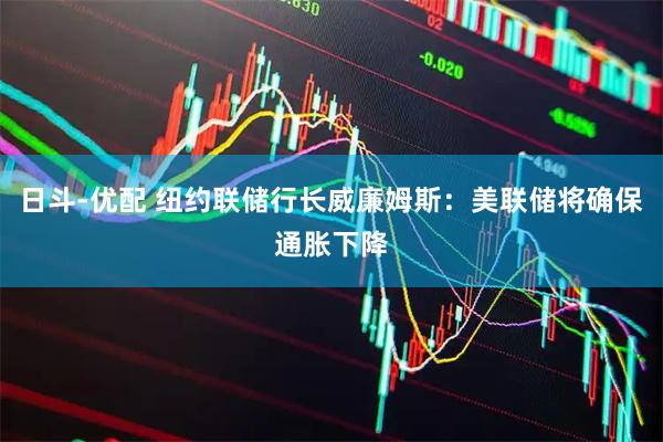 日斗-优配 纽约联储行长威廉姆斯：美联储将确保通胀下降